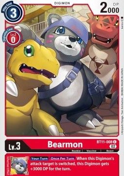 Bearmon (BT11-008) (V.1) - Dimensional Phase (Common) [BT-11-008]
