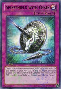 Image for Spikeshield with Chain (Mosaic Rare) (Battle Pack 2: War of the Giants) (BP02-EN214) - YuGiOh