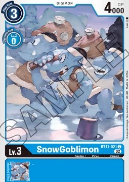 SnowGoblimon (BT11-021) (V.1) - Dimensional Phase (Common) [BT-11-021]