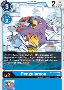 Penguinmon (BT11-024) (V.1) - Dimensional Phase (Common) [BT-11-024]