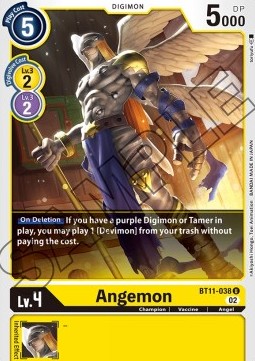 Angemon (BT11-038) (V.1) - Dimensional Phase (Uncommon) [BT-11-038]