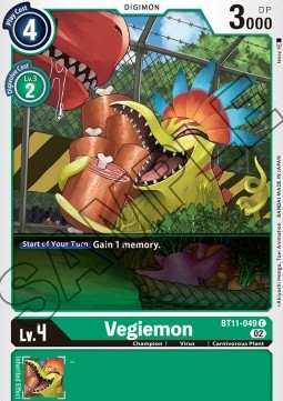 Vegiemon (BT11-049) (V.1) - Dimensional Phase (Common) [BT-11-049]