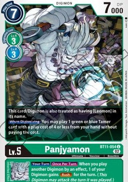 Panjyamon (BT11-054) (V.1) - Dimensional Phase (Uncommon) [BT-11-054]