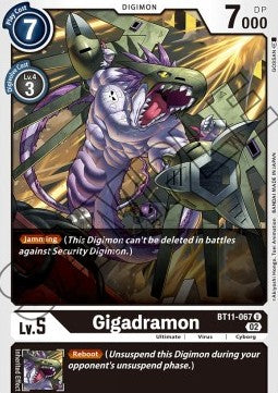 Gigadramon (BT11-067) (V.1) - Dimensional Phase (Uncommon) [BT-11-067]