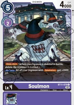 Soulmon (BT11-078) (V.1) - Dimensional Phase (Common) [BT-11-078]