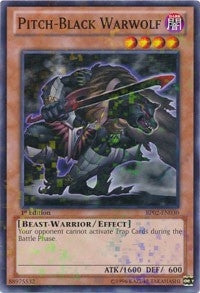 Image for Pitch-Black Warwolf (Mosaic Rare) (Battle Pack 2: War of the Giants) (BP02-EN030) - YuGiOh