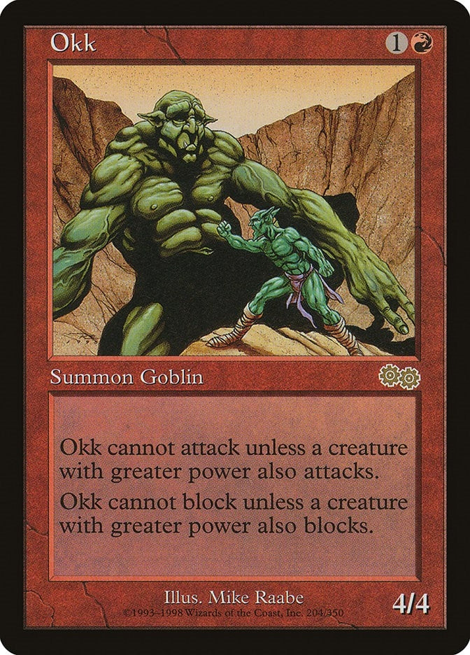 Image for Okk (Urza's Saga) (204) - Magic: The Gathering