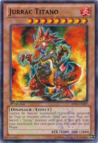 Image for Jurrac Titano (Mosaic Rare) (Battle Pack 2: War of the Giants) (BP02-EN089) - YuGiOh