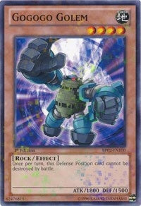 Image for Gogogo Golem (Mosaic Rare) (Battle Pack 2: War of the Giants) (BP02-EN100) - YuGiOh