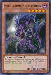 Image for Interplanetarypurplythorny Dragon (Mosaic Rare) (Battle Pack 2: War of the Giants) (BP02-EN104) - YuGiOh