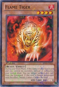Image for Flame Tiger (Mosaic Rare) (Battle Pack 2: War of the Giants) (BP02-EN113) - YuGiOh