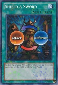 Image for Shield & Sword (Mosaic Rare) (Battle Pack 2: War of the Giants) (BP02-EN130) - YuGiOh