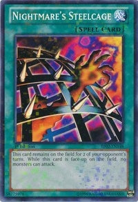Image for Nightmare's Steelcage (Mosaic Rare) (Battle Pack 2: War of the Giants) (BP02-EN148) - YuGiOh