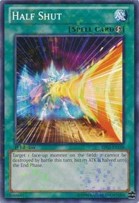 Image for Half Shut (Mosaic Rare) (Battle Pack 2: War of the Giants) (BP02-EN158) - YuGiOh