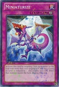 Image for Miniaturize (Mosaic Rare) (Battle Pack 2: War of the Giants) (BP02-EN195) - YuGiOh