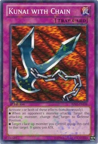Image for Kunai with Chain (Mosaic Rare) (Battle Pack 2: War of the Giants) (BP02-EN198) - YuGiOh