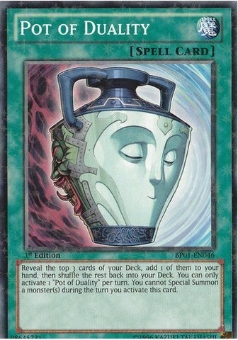 Image for Pot of Duality (Starfoil) (Battle Pack: Epic Dawn) (BP01-EN046) - YuGiOh