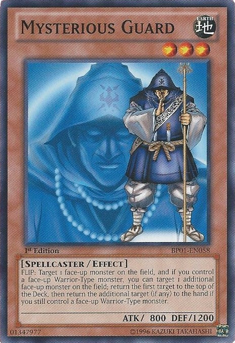 Image for Mysterious Guard (Starfoil) (Battle Pack: Epic Dawn) (BP01-EN058) - YuGiOh
