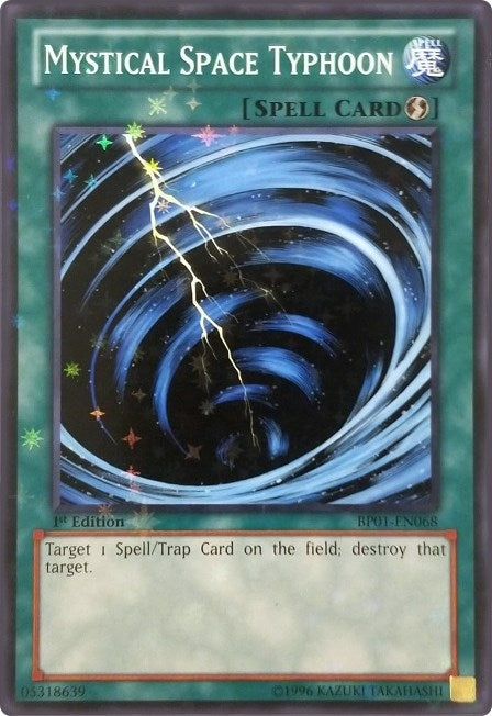 Image for Mystical Space Typhoon (Starfoil) (Battle Pack: Epic Dawn) (BP01-EN068) - YuGiOh