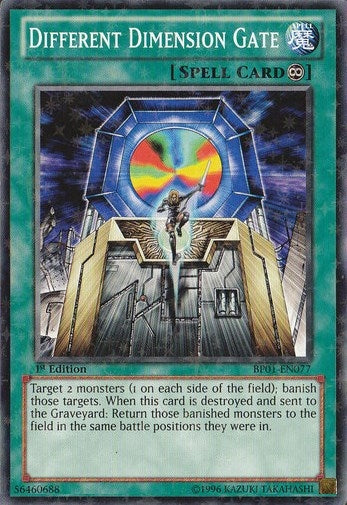 Image for Different Dimension Gate (Starfoil) (Battle Pack: Epic Dawn) (BP01-EN077) - YuGiOh