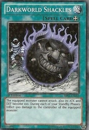 Image for Darkworld Shackles (Starfoil) (Battle Pack: Epic Dawn) (BP01-EN083) - YuGiOh