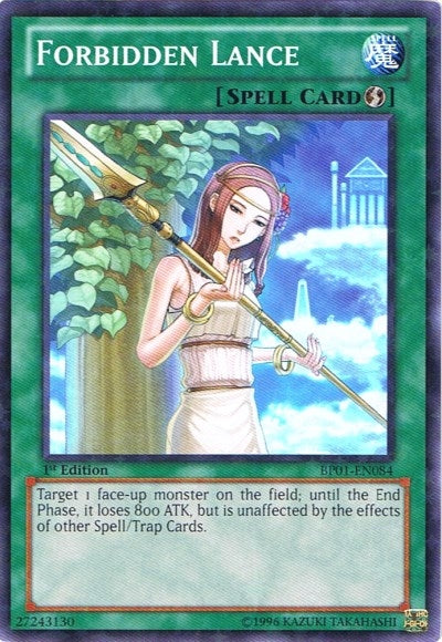 Image for Forbidden Lance (Starfoil) (Battle Pack: Epic Dawn) (BP01-EN084) - YuGiOh