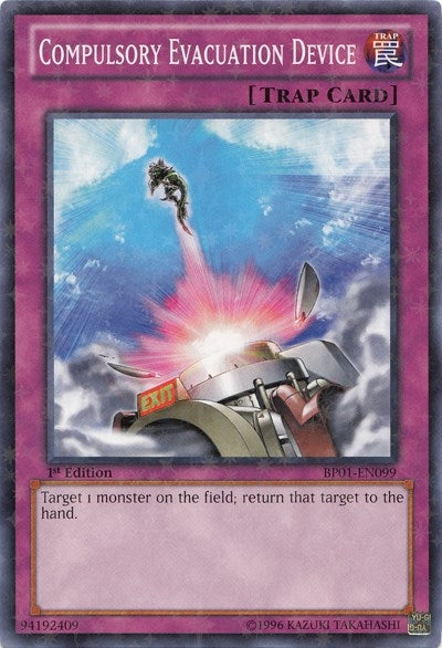 Image for Compulsory Evacuation Device (Starfoil) (Battle Pack: Epic Dawn) (BP01-EN099) - YuGiOh