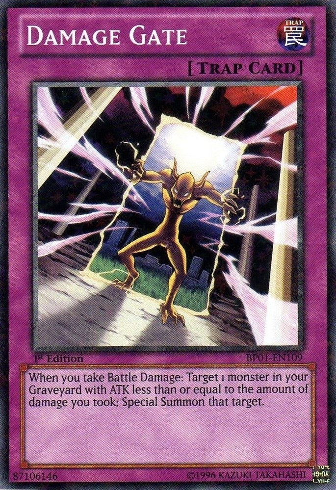 Image for Damage Gate (Starfoil) (Battle Pack: Epic Dawn) (BP01-EN109) - YuGiOh