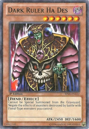 Image for Dark Ruler Ha Des (Starfoil) (Battle Pack: Epic Dawn) (BP01-EN122) - YuGiOh