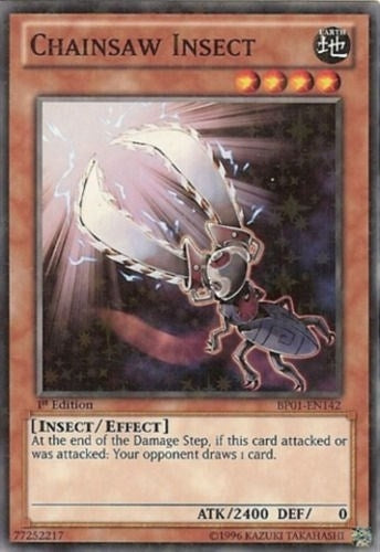 Image for Chainsaw Insect (Starfoil) (Battle Pack: Epic Dawn) (BP01-EN142) - YuGiOh