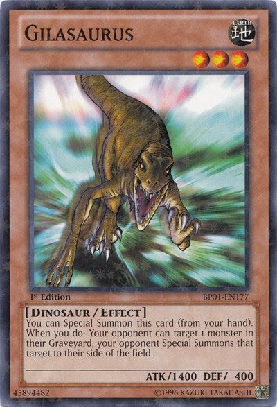 Image for Gilasaurus (Starfoil) (Battle Pack: Epic Dawn) (BP01-EN177) - YuGiOh
