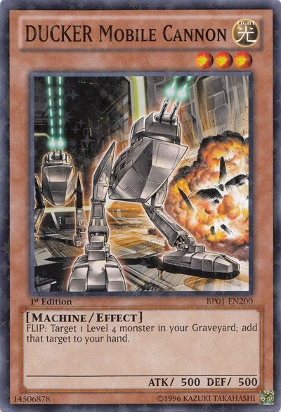 Image for DUCKER Mobile Cannon (Starfoil) (Battle Pack: Epic Dawn) (BP01-EN200) - YuGiOh