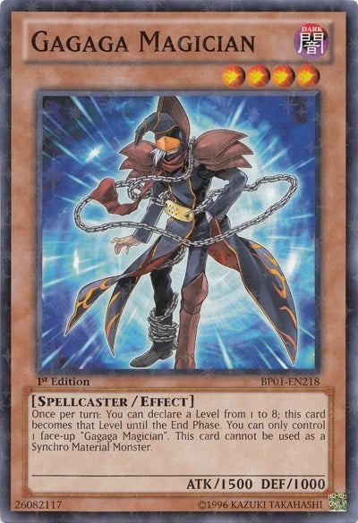 Image for Gagaga Magician (Starfoil) (Battle Pack: Epic Dawn) (BP01-EN218) - YuGiOh