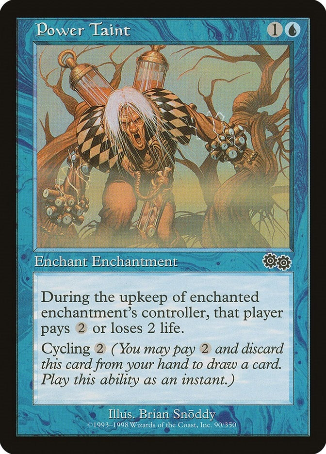 Image for Power Taint (Urza's Saga) (90) - Magic: The Gathering