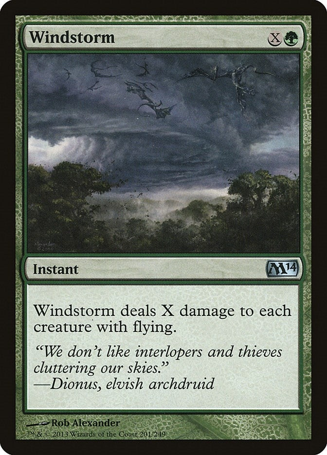 Image for Windstorm (Magic 2014 (M14)) (201) - Magic: The Gathering