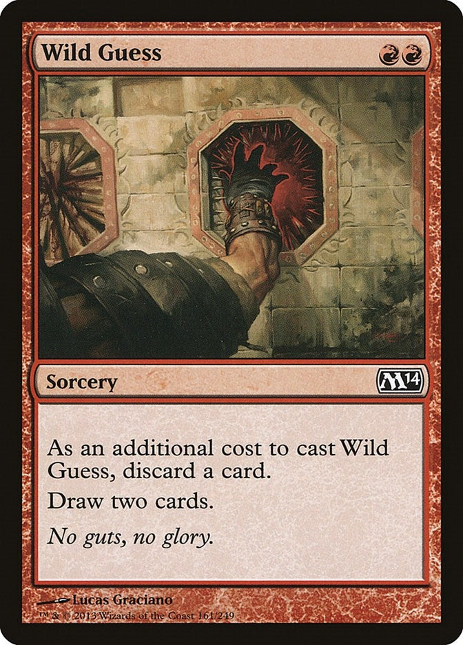 Image for Wild Guess (Magic 2014 (M14)) (161) - Magic: The Gathering