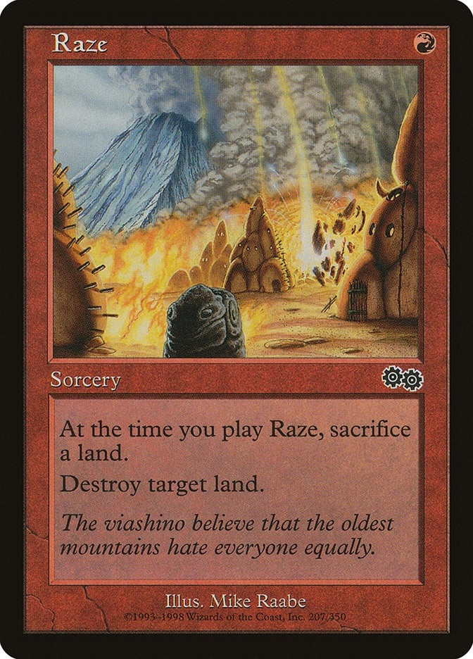 Image for Raze (Urza's Saga) (207) - Magic: The Gathering