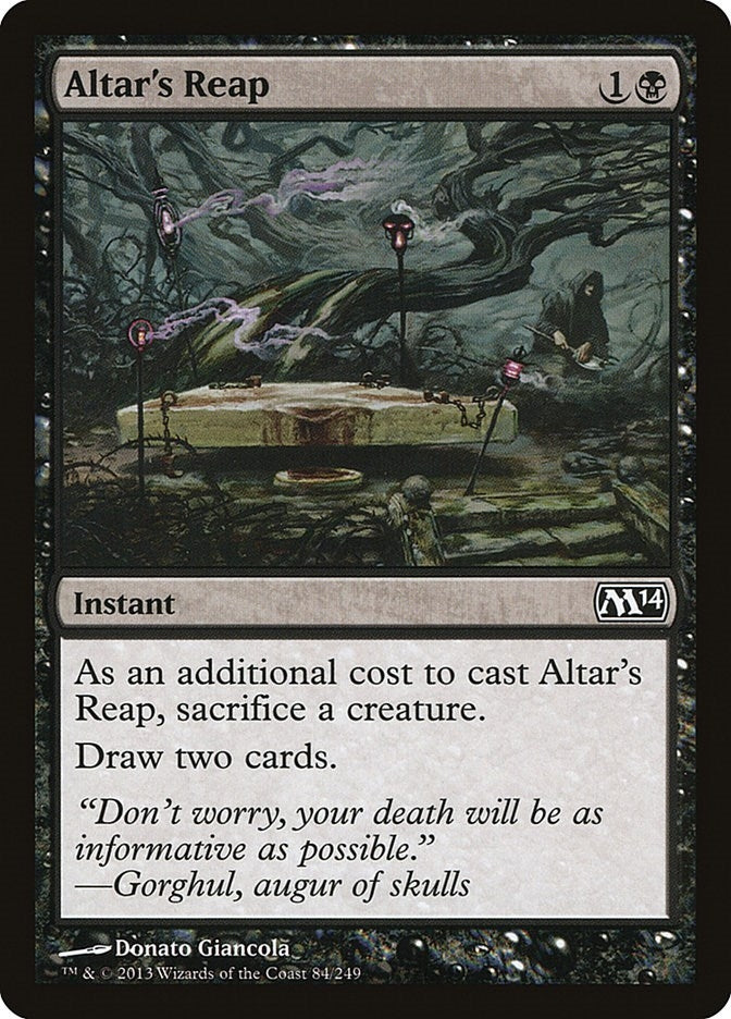 Image for Altar's Reap (Magic 2014 (M14)) (84) - Magic: The Gathering