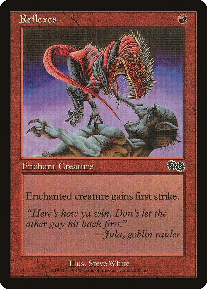 Image for Reflexes (Urza's Saga) (208) - Magic: The Gathering