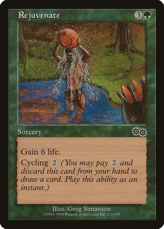 Image for Rejuvenate (Urza's Saga) (271) - Magic: The Gathering