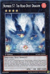 Image for Number 57: Tri-Head Dust Dragon (Number Hunters) (NUMH-EN030) - YuGiOh