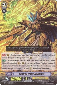 Image for Fang of Light, Garmore (BT04/020EN) [BT04: Eclipse of Illusionary Shadows]