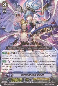 Image for Circular Saw, Kiriel (BT06: Breaker of Limits) (BT06/001EN) - Cardfight Vanguard