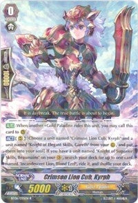 Image for Crimson Lion Cub, Kyrph (BT06: Breaker of Limits) (BT06/035EN) - Cardfight Vanguard