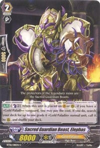 Image for Sacred Guardian Beast, Elephas (BT06: Breaker of Limits) (BT06/081EN) - Cardfight Vanguard