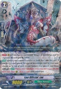 Image for Law Official, Lox (BT07: Rampage of the Beast King) (BT07/024EN) - Cardfight Vanguard