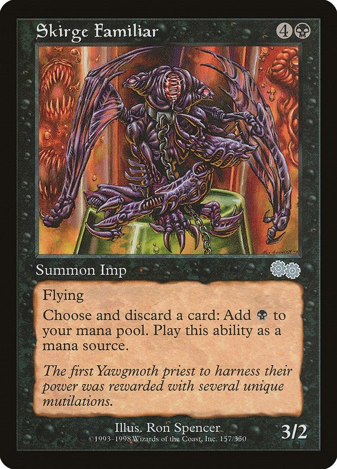 Image for Skirge Familiar (Urza's Saga) (157) - Magic: The Gathering