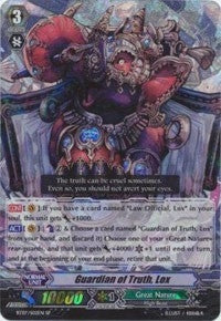 Image for Guardian of Truth, Lox (SP) (BT07: Rampage of the Beast King) (BT07/S02EN) - Cardfight Vanguard