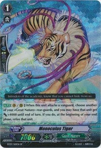 Image for Monoculus Tiger (SP) (BT07: Rampage of the Beast King) (BT07/S10EN) - Cardfight Vanguard