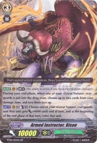 Image for Armed Instructor, Bison (BT08: Blue Storm Armada) (BT08/020EN) - Cardfight Vanguard